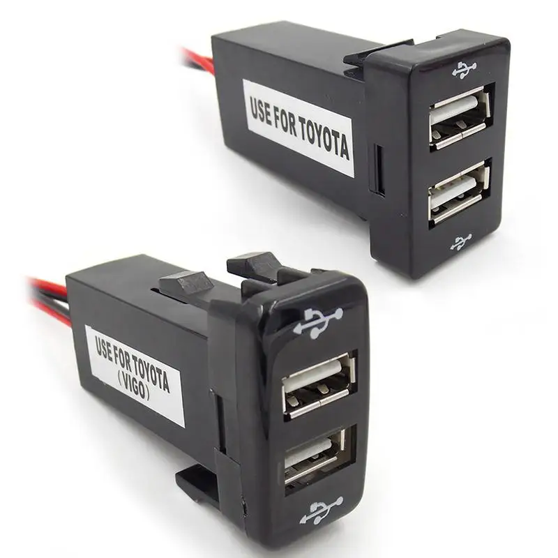 Профессиональное автомобильное зарядное устройство USB 12 В 4 2 А быстрая зарядка