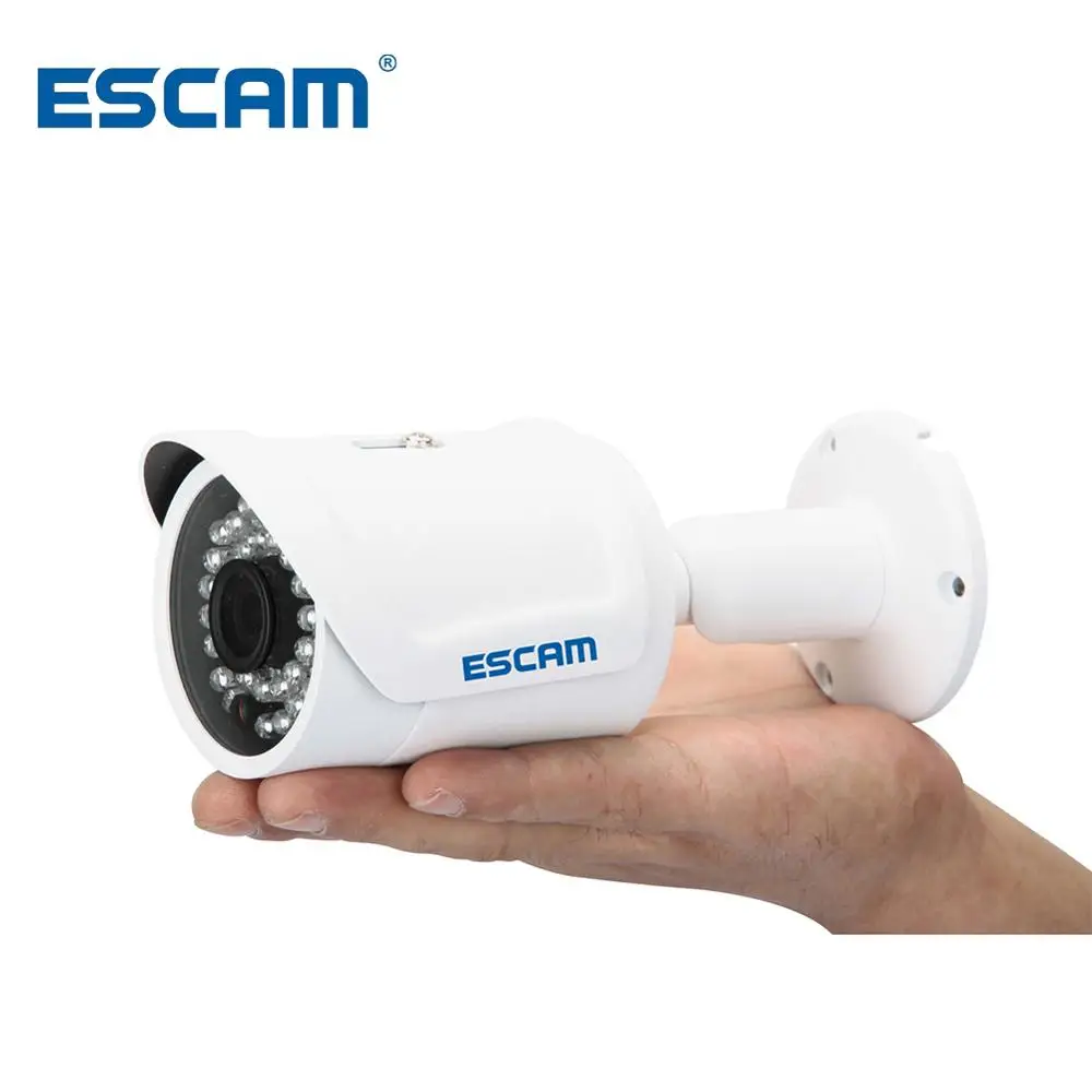 ESCAM QD320 мини IP Камера открытый Водонепроницаемый Onvif HD 720P инфракрасный Ночное