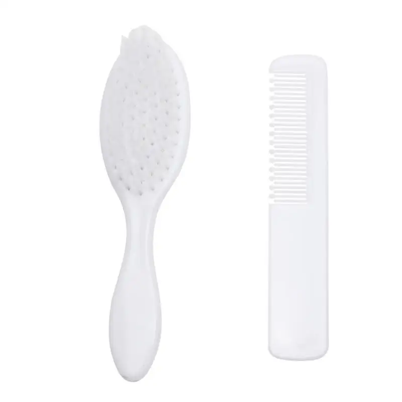 

2pcs Baby Comb & Baby Brush Set Hair Brush Remove Dandruff Crust