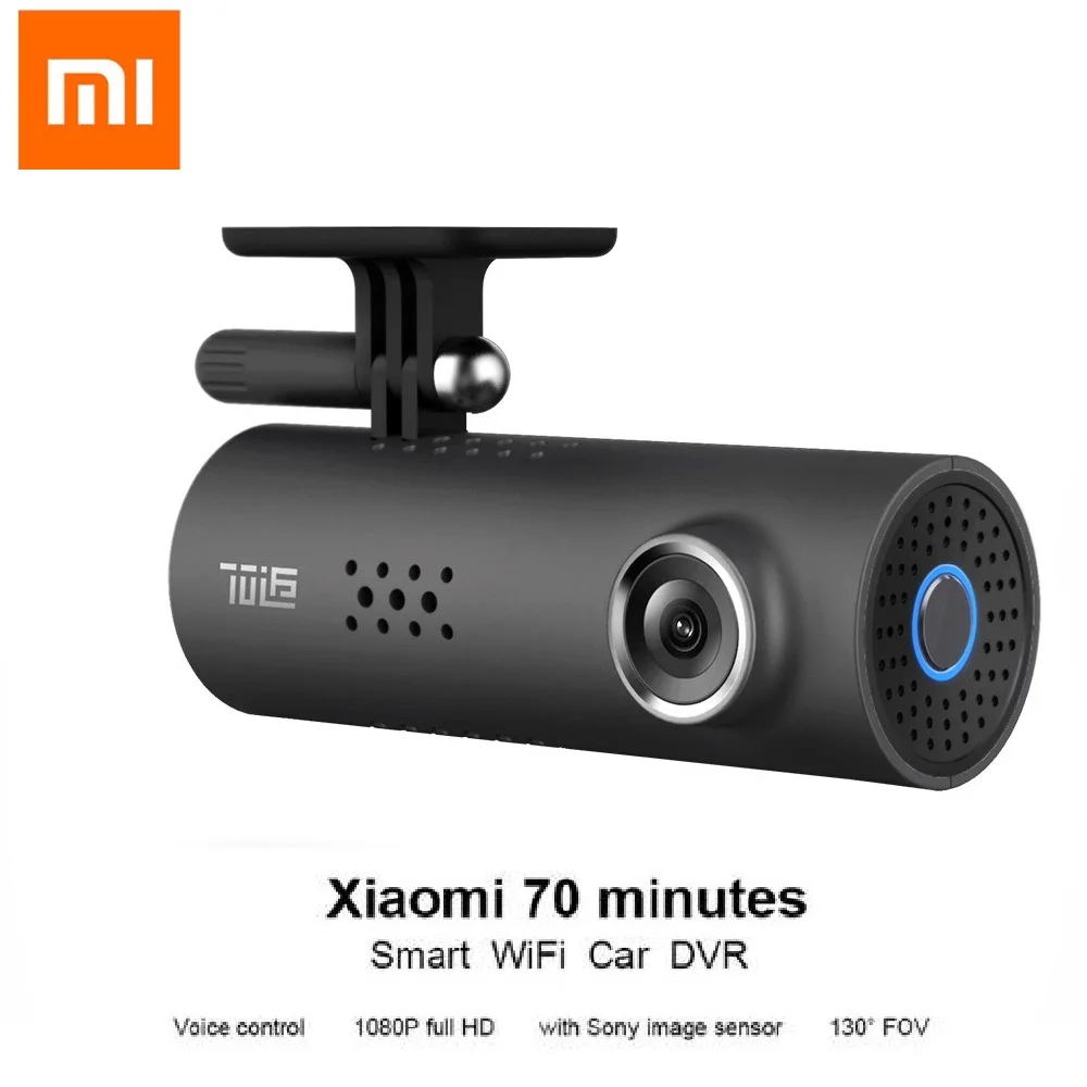 Горячий оригинальный Xiaomi 70 минут Автомобильный видеорегистратор камера видео