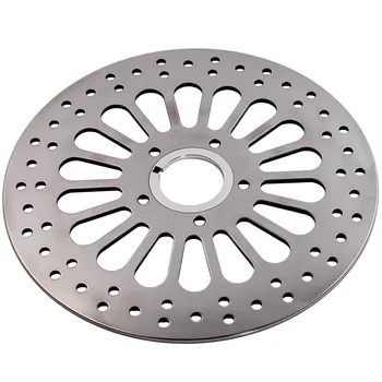 

Front Super Spock Brake Rotor for Harley Dyna 2000-2005 11.5" Polished SS Spoke M-RT-2100 Front right and left