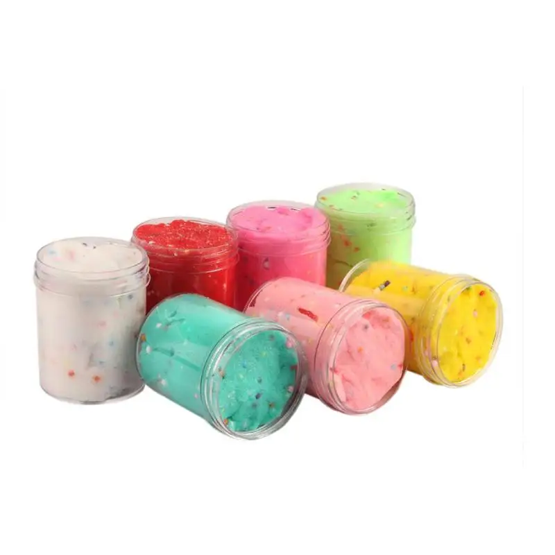 120ml DIY Slime Clay Spongy Fluffy Crunchy Foam Beads Kids Anti-Stress Toys 120ml DIY Slime Clay Spongy Fluffy Crunchy Foam Beads Kids Anti-Stress Toys