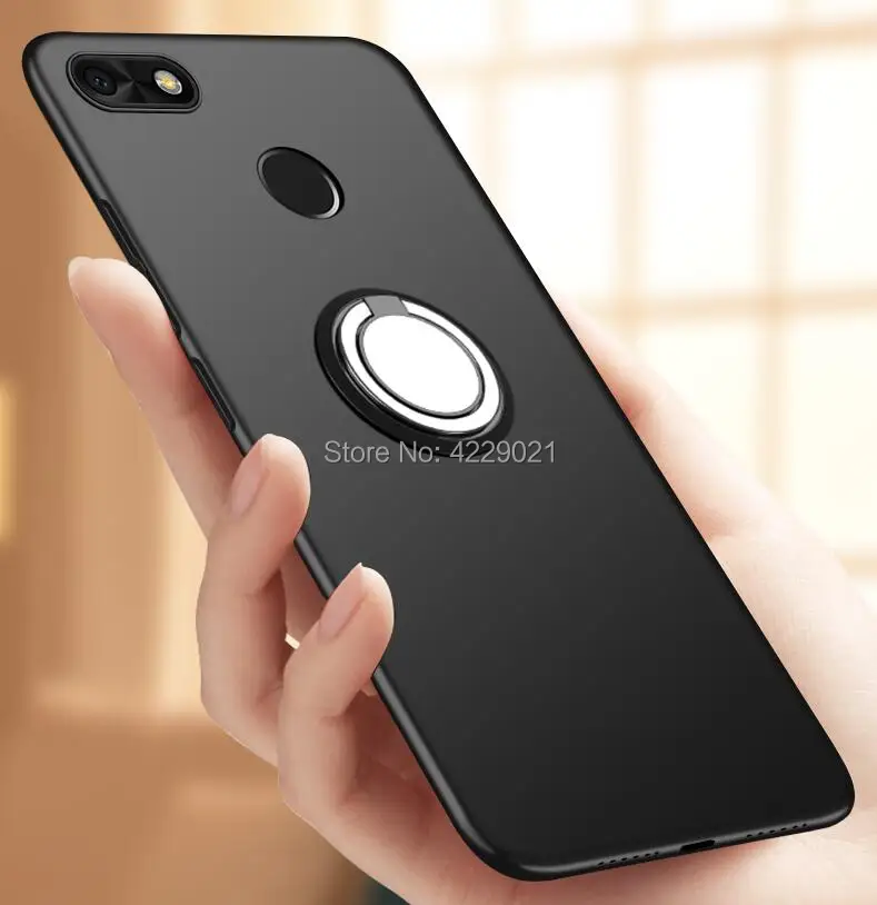 

Alcatel 3 3L 2019 5.94inch Case Luxury Magnetic Ring Holder Bracket Case for Alcatel 3 3X 3V 2018 5 5V 1X 1S U5 4G 3G