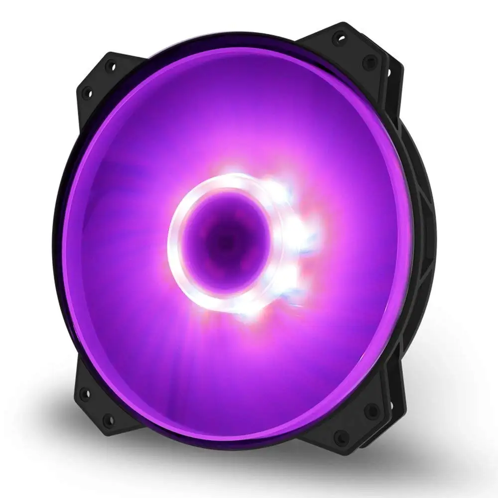 

COOLER MASTER R4-200R-08FC-R1 MF200R RGB - Premium-Quality 200mm RGB Hybrid Silent High Airflow in-Take Fan for Computer Case