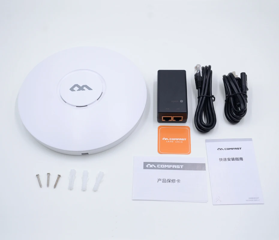 High Quality Wifi Hotspot 802 11b g n 2 4G 300Mbps Ceiling Mount PoE WiFi AP 5