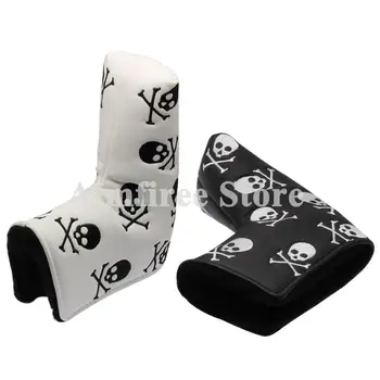 

Golf Blade Putter Covers Skull Pattern Putter Cover PU Leather Fits Golf Scotty Cameron Putter Taylormade Golf Accessories