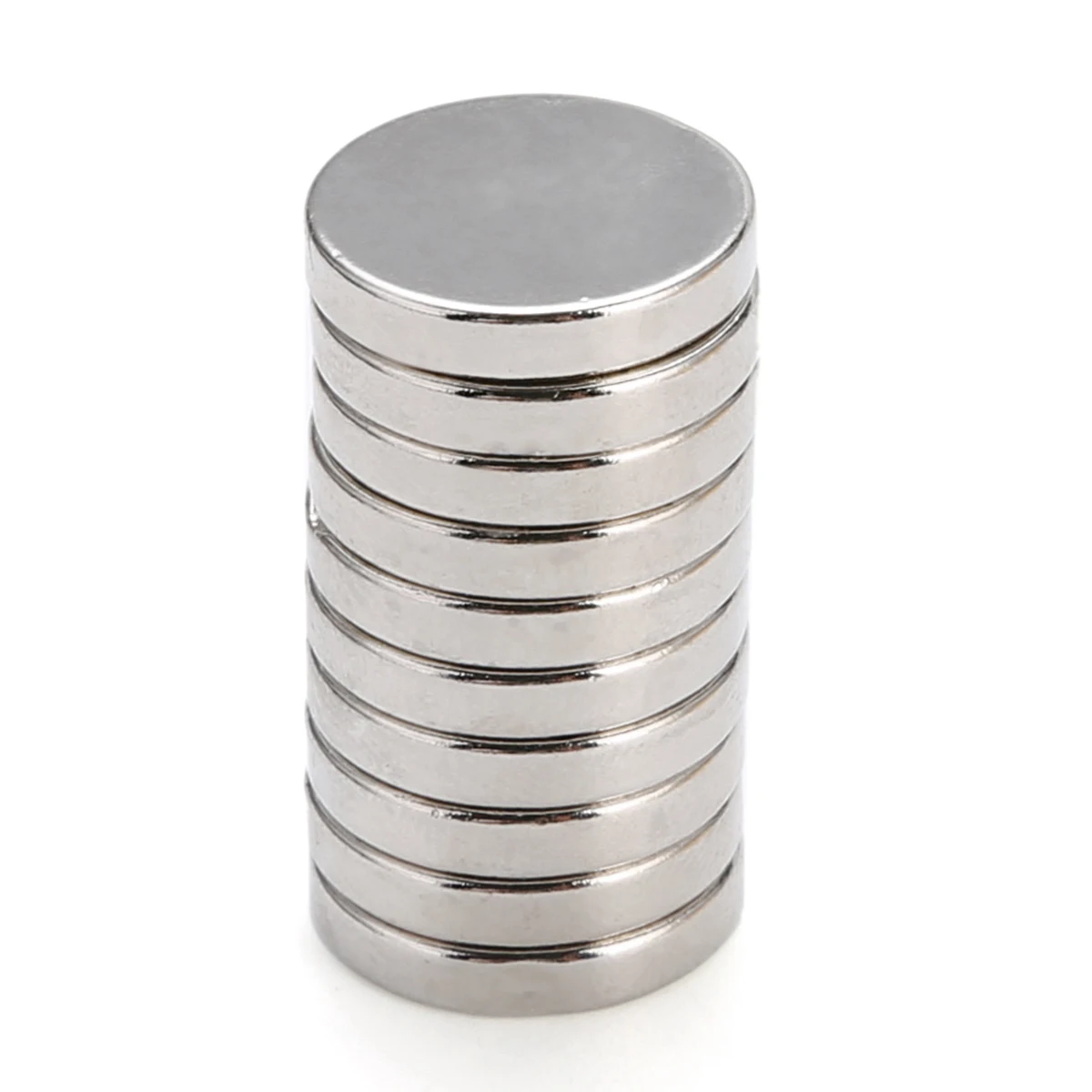 

10pcs N50 Super Strong Neodymium Magnets 15x3mm Round Disc Magnets Rare-Earth Magnets For DIY Projects