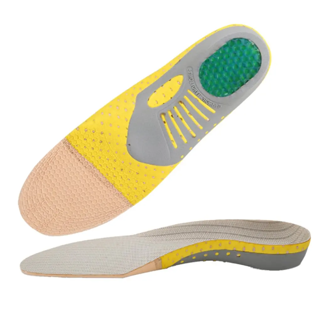

Unisex Breathable Shock-proof insole pads arch Foot Shoe Insoles Light Blue Foot Care Insetion