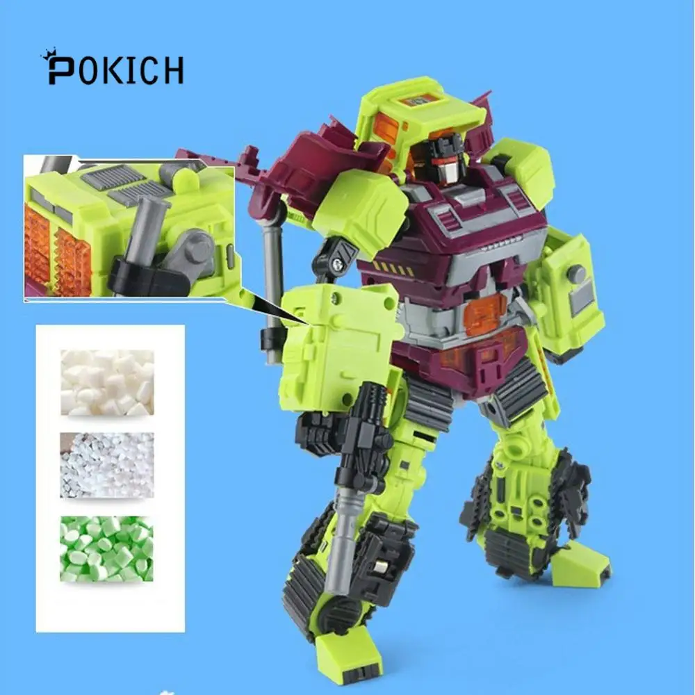 Pokich Devastator трансформация G1 GT негабаритных 6в1 Bonecrusher скребок Гравитация Mixmaster крюк ко фигурка Робот Игрушки