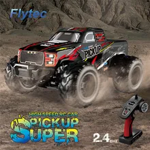 Flytec 8897 1:12 2,4 г 4WD 35 км/ч высокая скорость Rc грузовик внедорожные грузовики RTR Багги электронная игрушка для детей Подарки