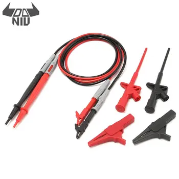 

DANIU P1600B 10 In 1 Electronic Specialties Multimeter Test Lead Probe Set Banana Plug with Alligator Clip Automotive Test Hook
