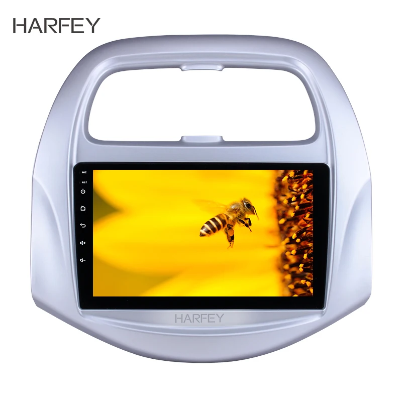 Harfey Android 9 1 &quotАвтомобильный мультимедийный плеер для Chevy Chevrolet SPARK 2018 GPS радио с AUX