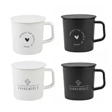 Скандинавский стиль пластиковый стакан для кофе кружка чай молоко кружки с крышками дома посуда для напитков