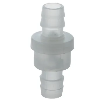 

Hot Check Valve Mechanical Fitting Plastic Barb Non-Return Check Valve Clear White