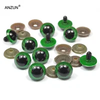 10-22 мм защита окружающей среды безопасные пластиковые глаза для плюшевого мишки мягкие игрушки, животные куклы пластиковые бусины зеленый - изображение