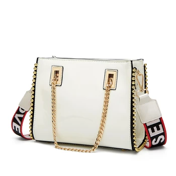 

NEW-Fashion Patent Leather Ladies Bag Ladies Messenger Bag Messenger Bag Handbag Women'S Clothing