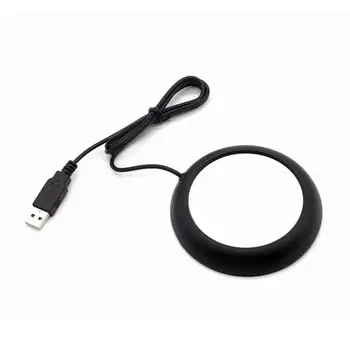 

7 Wood Warmer Creative Bedroom Home 3 5V 5cm Coffee Office Milk 1000mA USB 0inch Beverage Cup 5W Insulation Round