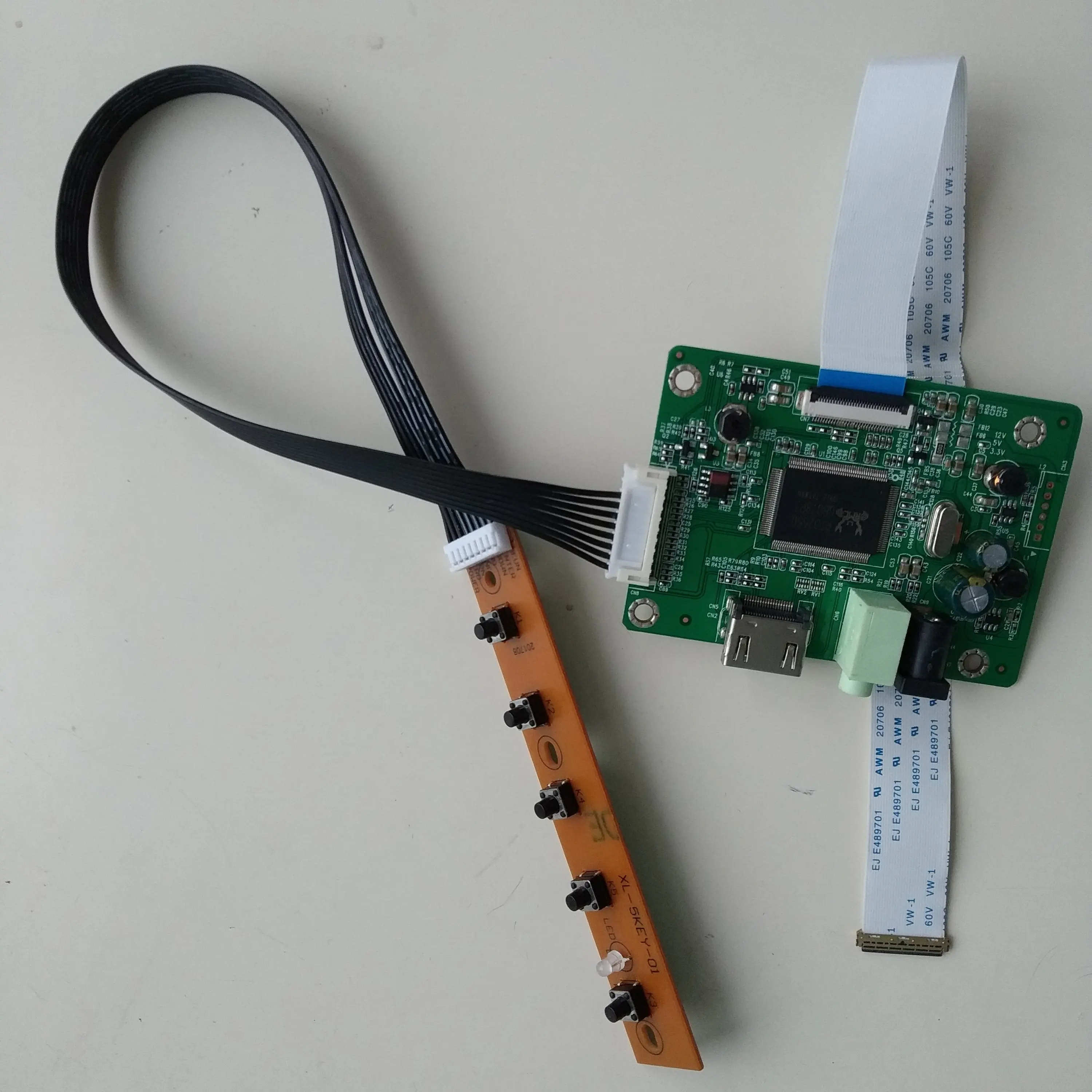 

EDP HDMI LCD LED mini Controller driver Board kit panel For NV156FHM-A20/A21 15.6" panel cable monitor