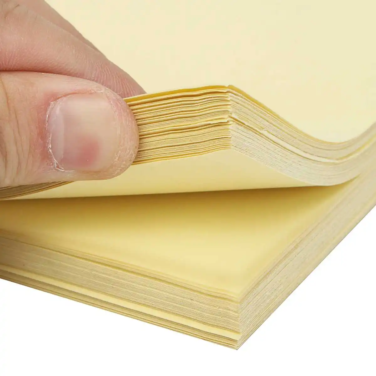 KICUTE 30/50/100Pcs A4 Clear Transparent Self Adhesive Laser Printing Sticker Paper Sheet For Laser Printing Paper Print sticker