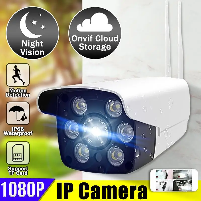 

2.0MP 1080P HD Home Security IP Camera Motion Detection WIFI IR CCTV Camera Waterproof Outdoor Indoor PTZ IP Cam Baby Monitor