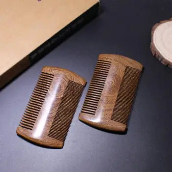 

XY Fancy Portable Beard & Hair Wood Comb Anti-hair Loss Comb Gift