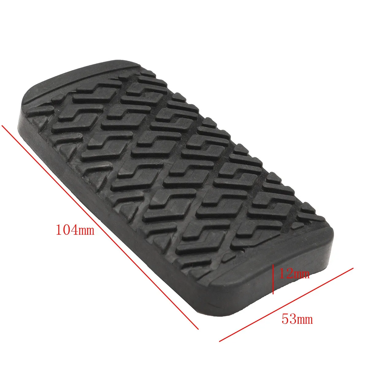 Rubber Brake Pedal Pad For Toyota Corolla 1975-2008 MR2 Paseo Matrix 47121-12020 Car Pedals Auto Replacement Parts