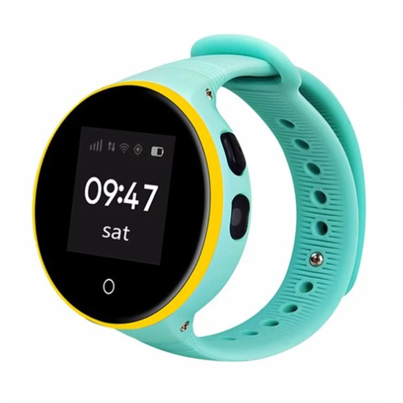 ZGPAX S699 Детские gps Смарт часы с 1 22 дюймовым ips круглым экраном умные SOS вызова