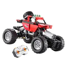 489 шт DIY собранное транспортное средство с дистанционным управлением модель RC восхождения развивающие игрушечные машинки подарок на день рождения для детей малышей