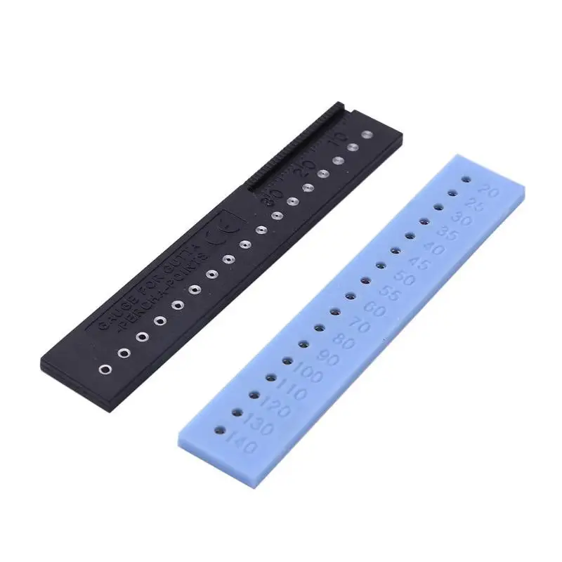 Plastic Mini Dental Endo Ruler Span Measuring Scale Gauge For Dentist