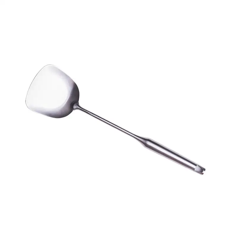 

1 PC Wok Spatula Heat-Resistant Practical Non-magnetic 304 Stainless Steel Wok Turner Stir Fry Spatula with Ergonomic Handle