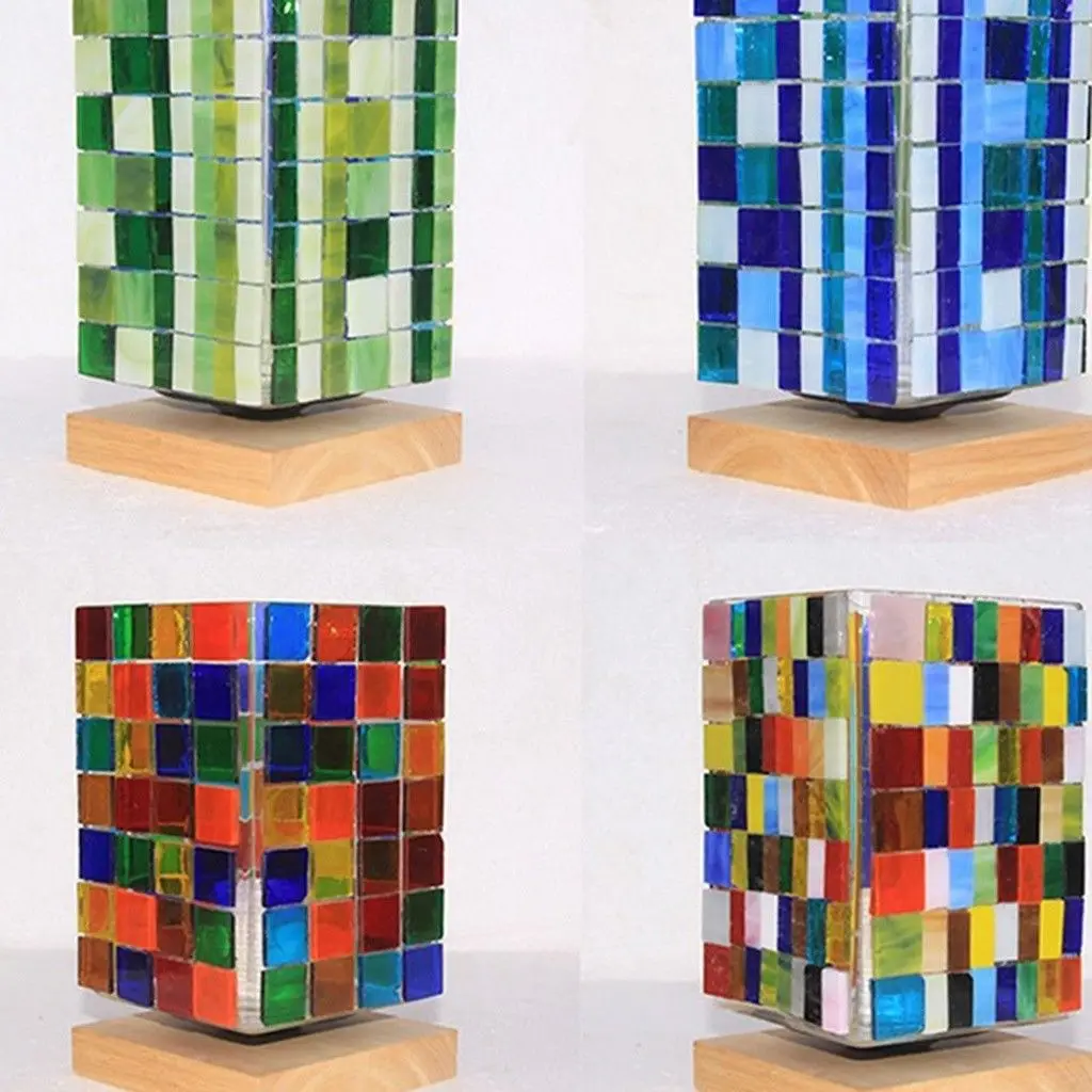 

Fashion Multi Colors Mosaic Tiles 1cm x 1cm DIY Craft Supply Accessories 100g