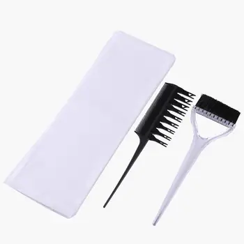 

Dye Paper with comb Professional Removable Comb Coloring Brush Dye Paper Hairdressing Set Salon Hair Care Tools