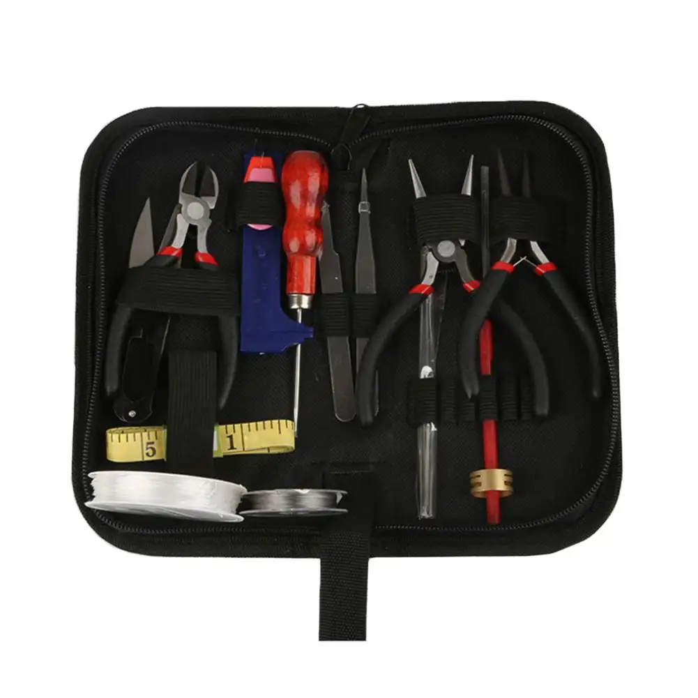 

Manual DIY Toolkit Multifunctional Small Pointed Pliers Diagonal Pliers Set For Jewelry Making Repair And Beading