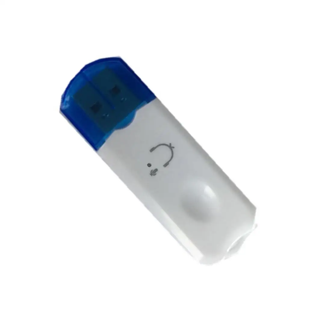 Мини USB беспроводной аудиоресивер Автомобильная Музыка 2 1 Мбит/с 10 м белый стерео