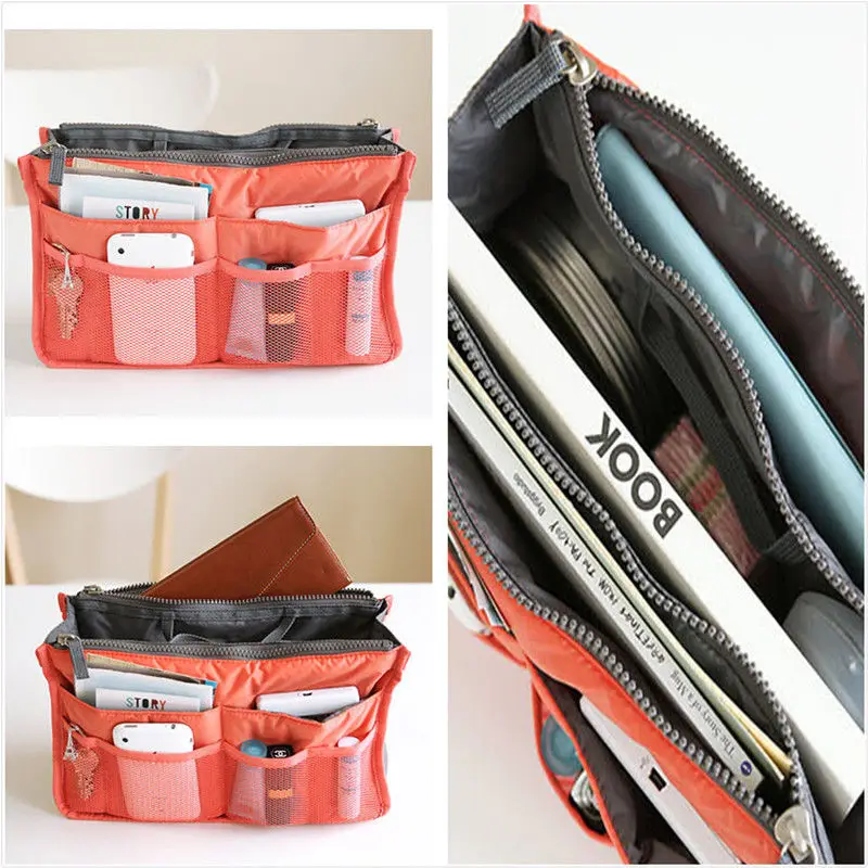 Purse Organizer Insert Women Travel Handbag Large Liner Cosmetic