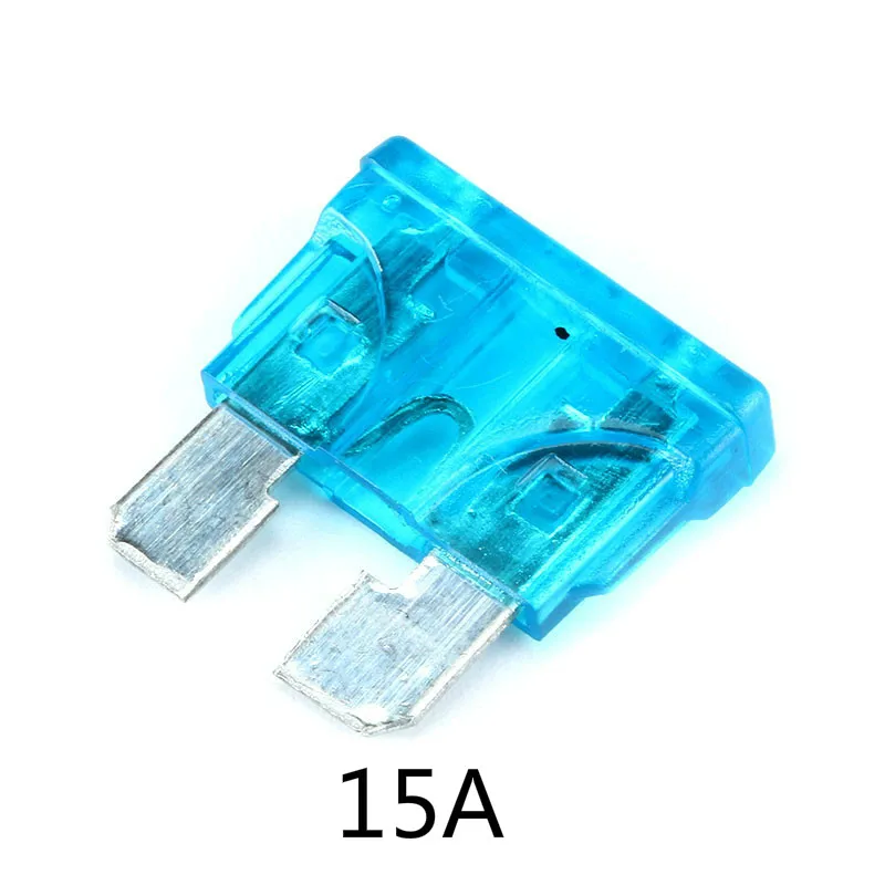 Medium Standard Blade Fuse Insert ZINC Pins 1A 2A 3A 5A 7.5A 10A 15A 20A 30A 40A 50A 10pcs Refitted For Auto Car Truck blade fuses car fuses