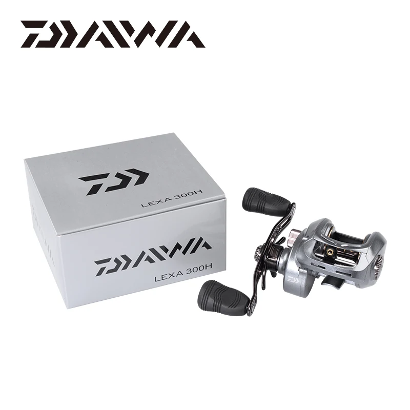 100% оригинальная DAIWA LEXA 300H/300HL Рыболовная катушка для заброса приманки 7BB