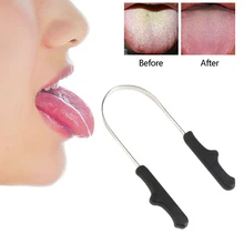 Язык ёршик из нержавеющей стали скребок с пластиковой ручкой гигиена полости рта скребок для чистки языка неприятного запаха изо рта уход Зубная щётка