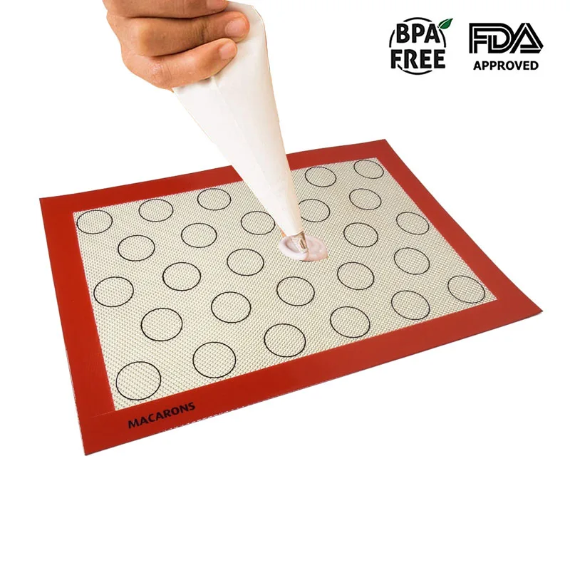 Силиконовый антипригарный коврик для выпечки 28 дюймов|baking mat|silicone baking matfiberglass mat |