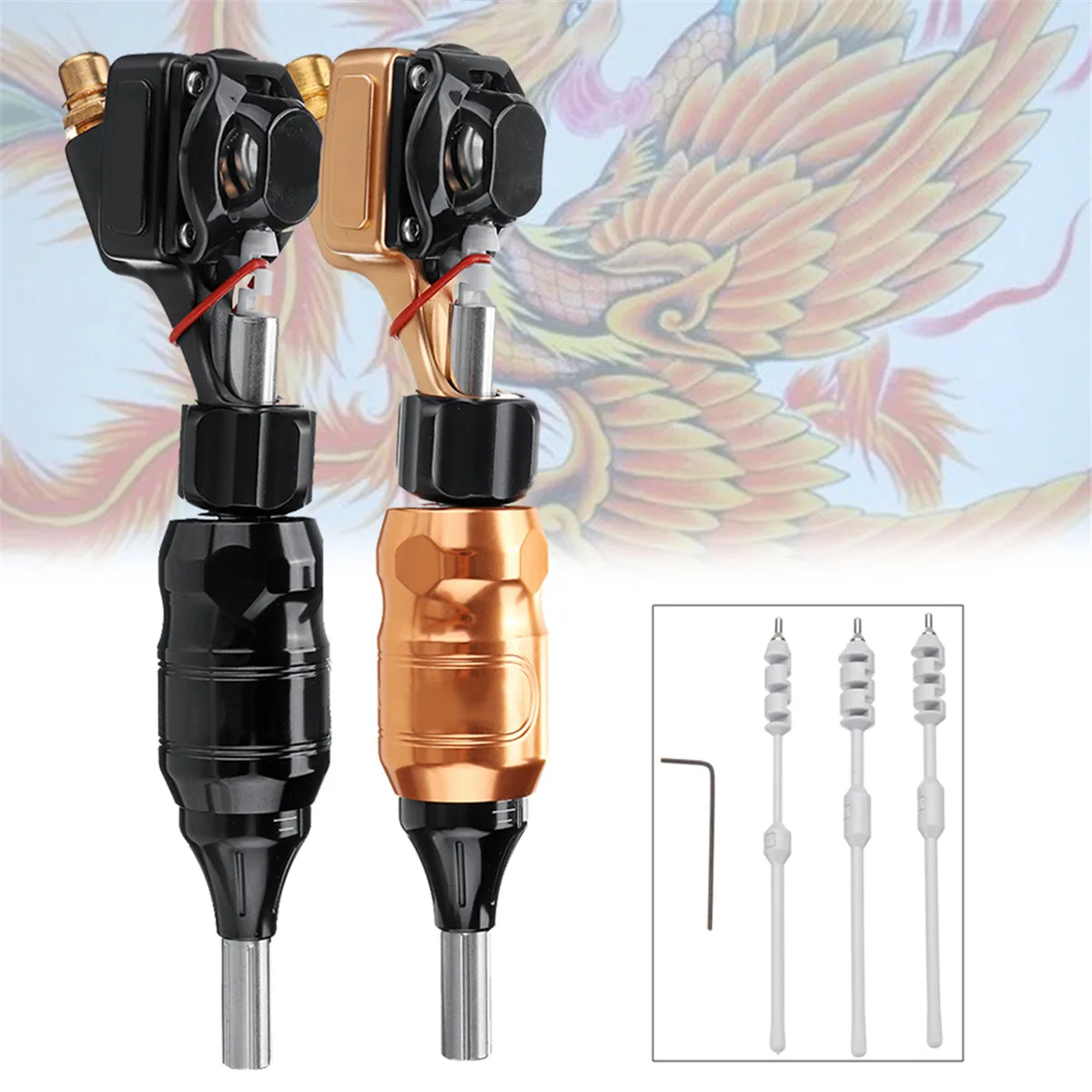 

10V 10000 Cpm Mabuchi Motor CNC Detachable Rotary Tattoo Machine Torsion Bar Bundle Mabuchi Motor