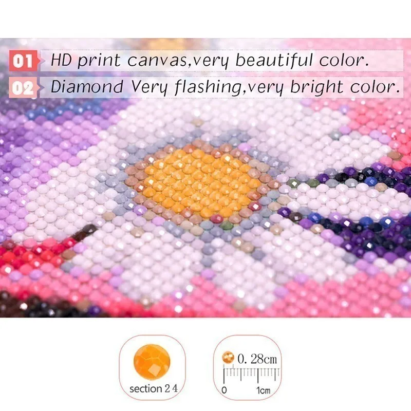 Sunstarry 5d Diy Алмазная картина мультяшная крыса алмазная вышивка полная круглая