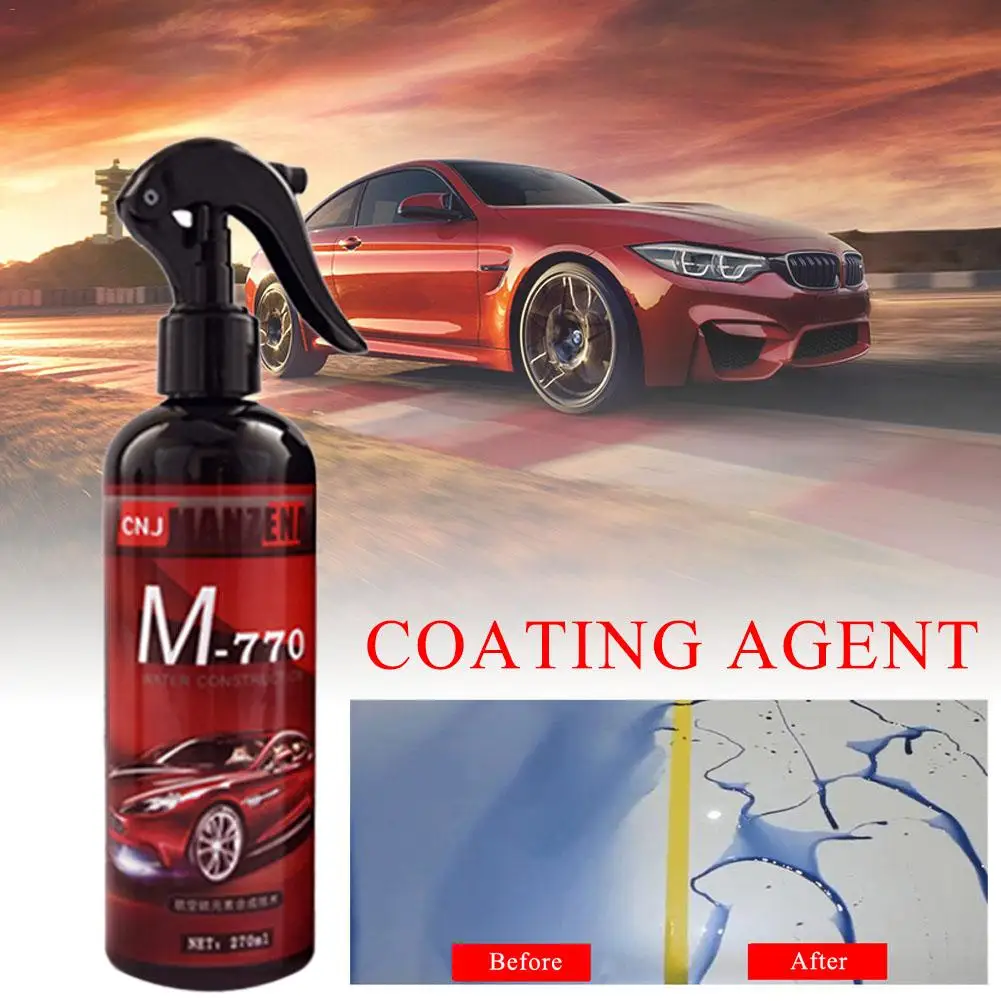 

270ML Automotive Car Coating Agent Nano Liquid Manual Coating Wax for Various Car Paint Cleaning Tool Auto Polishing Liquid Tool