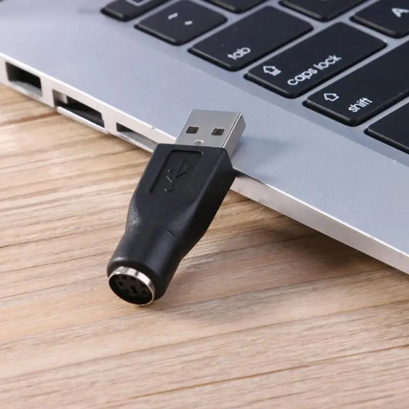 2 шт. USB адаптер для клавиатуры и мыши|Компьютерные кабели разъемы| |