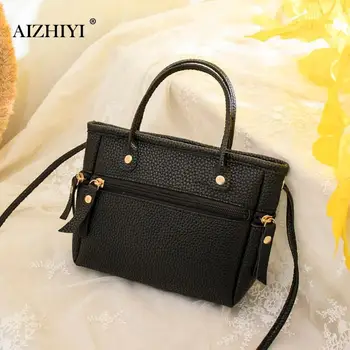 

Elegant Women Handbags High Quality PU leather Casual Tote Bag Luxury Shoulder Messenger Bags Design Women Bag 2019 Sac a Main