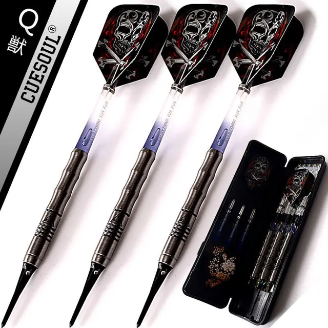 New CUESOUL 3PCS/set 18g 14.5cm Professional Soft Tip Darts Hot Sale