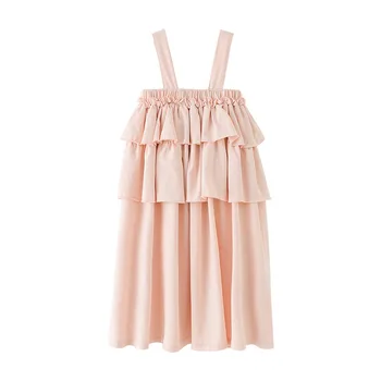 

Summer Cake Dress Big Girls Princess Party Frocks Teens Kids Holiday Beach Boho Sundress Teenager Vestido Children Clothing