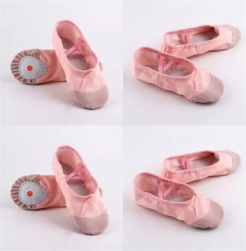 New Pudcoco Baby Ballet Flats Dance Toe Shoes Children Professional Ladies Satin Moccasin Soft Silk Toddler Modis Ballet Shoes