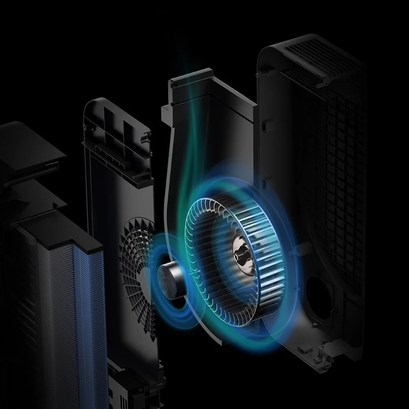 Xiaomi очиститель воздуха настенный бытовой бесшумный свежего интеллектуальный