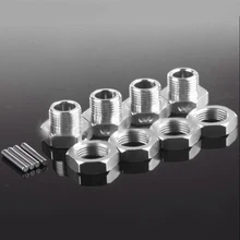 4 шт. 80122 RC автомобилей 17 мм 1:8 масштаб колеса с шестигранной гайки крепления Мост Pin 81011 81212 81213