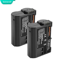 Bonacell 2800 мАч EN-EL15 ENEL15 EN EL15 Камера Батарея для цифровых зеркальных фотокамер Nikon D600 D610 D800 D800E D810 D7000 D7100 D7200 L15